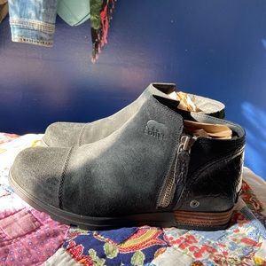 Sorel Low Back Leather Booties